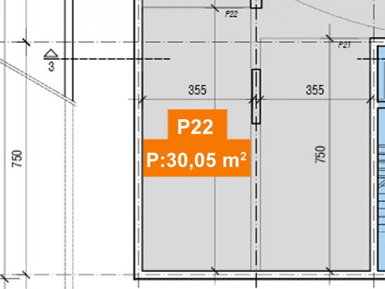 Z5.P22 Podzemno garažno parkirno mjesto, 30,05 m2, Objekat 5